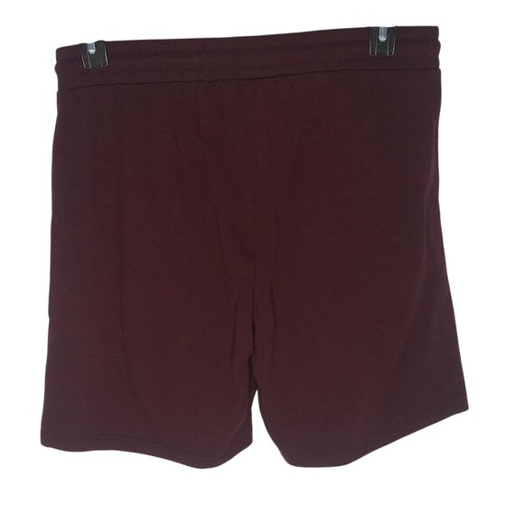 Naruto Shippuden Shorts Mens Medium 32-34 Burgundy Jogger Graphic Ramen Anime - Picture 11 of 15